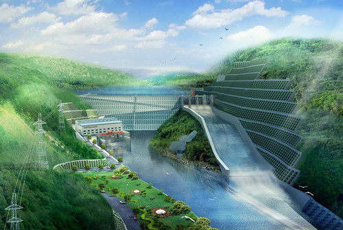 香洲老挝南塔河1号水电站项目